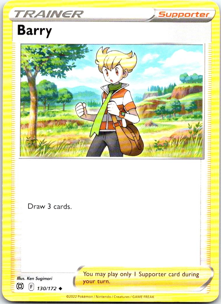Barry - 130/172 - - BRILLIANT STARS - Pokemon - Uncommon | AB15-16