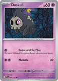Duskull - 035/131 - Reverse Holo - PRISMATIC EVOLUTIONS - Pokemon - | AA63-26