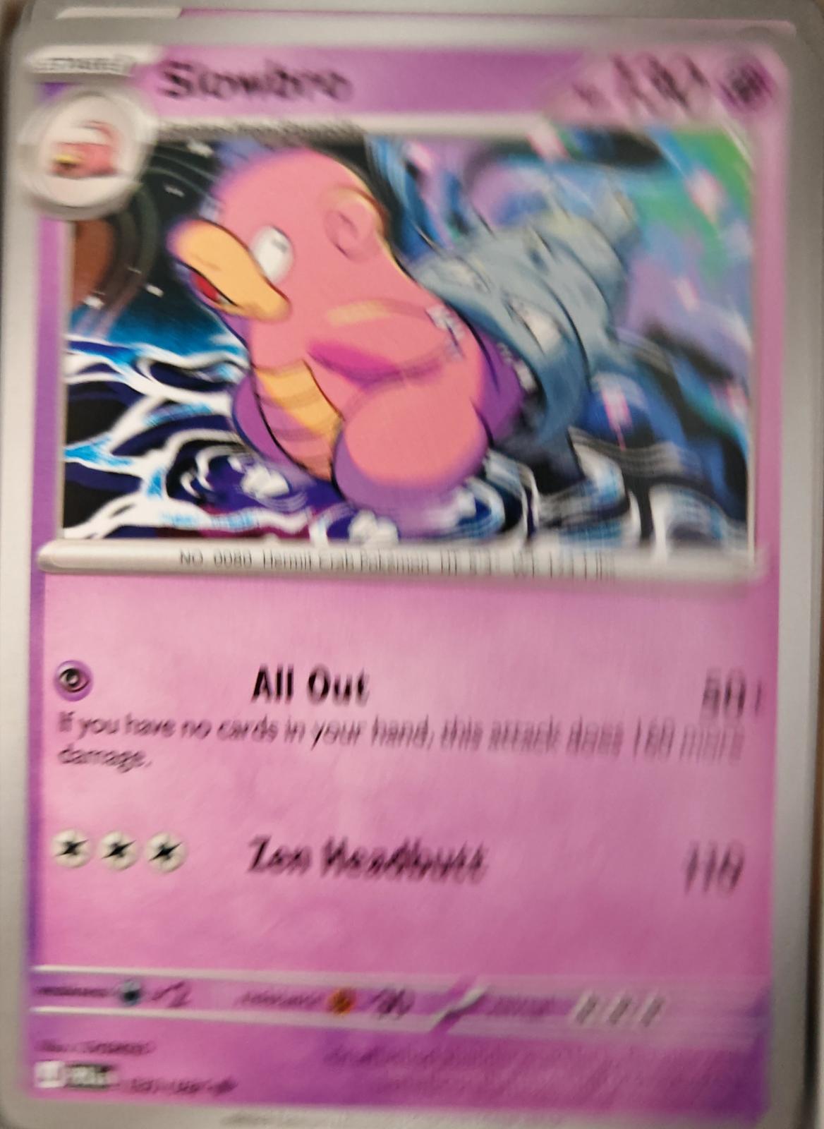 Slowbro - 030/084 - - PITCH BLACK - Pokemon - Uncommon | AA28-91