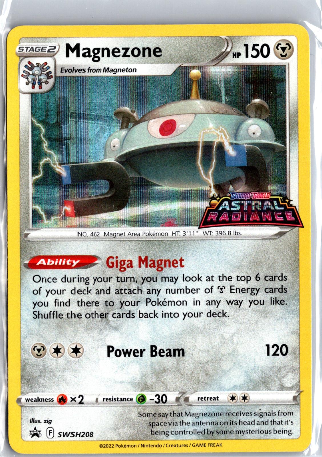 Magnezone - SWSH208 - Holo - SWORD & SHIELD PROMO - Pokemon - Promo | AB05-66