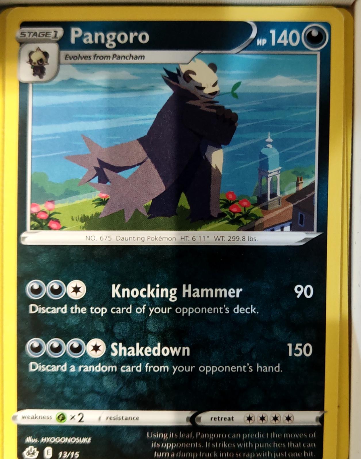 Pangoro - 174/264 - - FUSION STRIKE - Pokemon - Uncommon | AA66-12