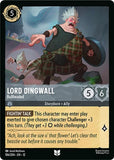 Lord Dingwall - Bullheaded - 186/204 - - WILDS UNKNOWN - Lorcana - | LAA03-37