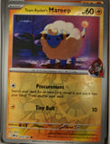 Team Rocket's Mareep - 072/182 - Reverse Holo - DESTINED RIVALS - Pokemon - | AA24-30