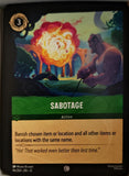 Sabotage - 96/204 - - WILDS UNKNOWN - Lorcana - Common | LAA01-32