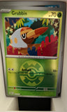 Grubbin (Quick Ball) - 017/217 - Reverse Holo - ASCENDED HEROES - Pokemon - | AA19-52