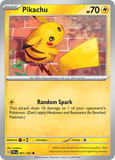Pikachu - 051/162 - - TEMPORAL FORCES - Pokemon - Common | AA29-88
