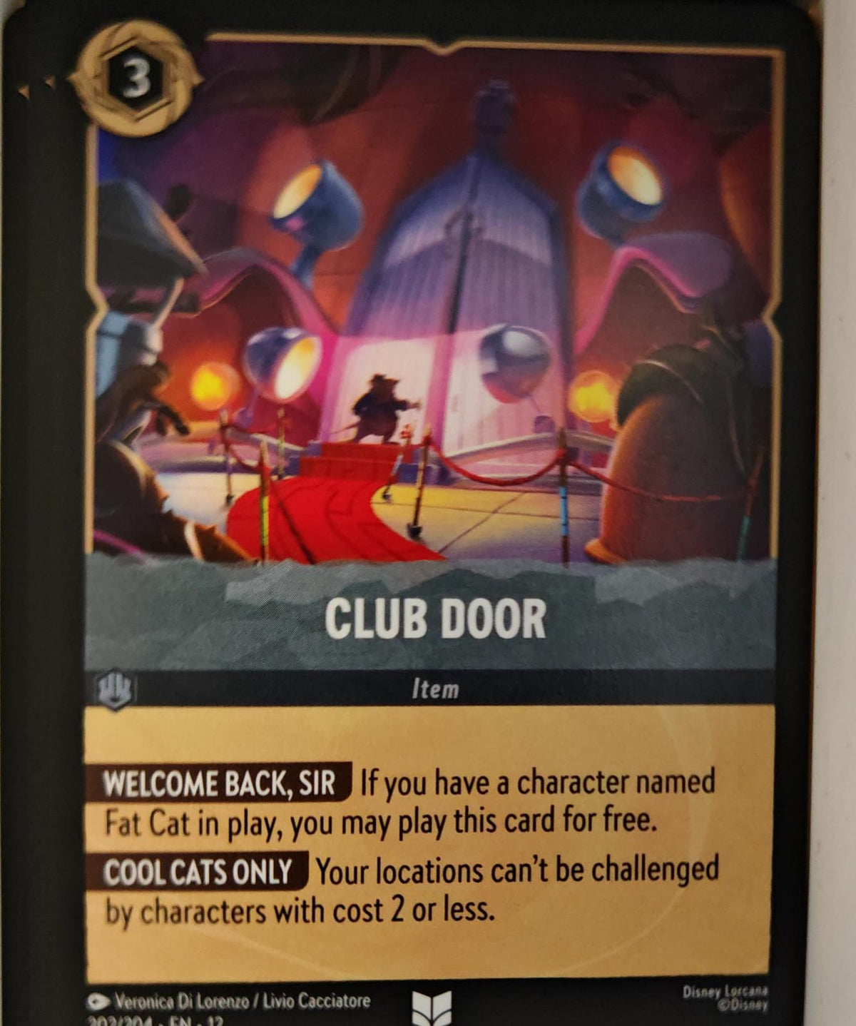 Club Door - 202/204 - - WILDS UNKNOWN - Lorcana - Uncommon | LAA03-19