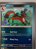 Thievul - 054/084 - Reverse Holo - PITCH BLACK - Pokemon - Uncommon | AA26-59