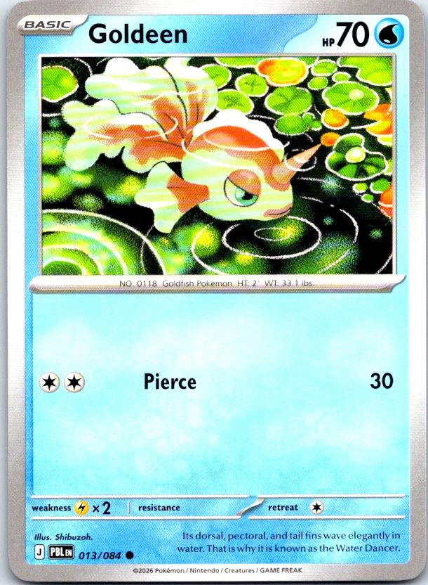 Goldeen - 013/084 - - PITCH BLACK - Pokemon - Common | AC14-47