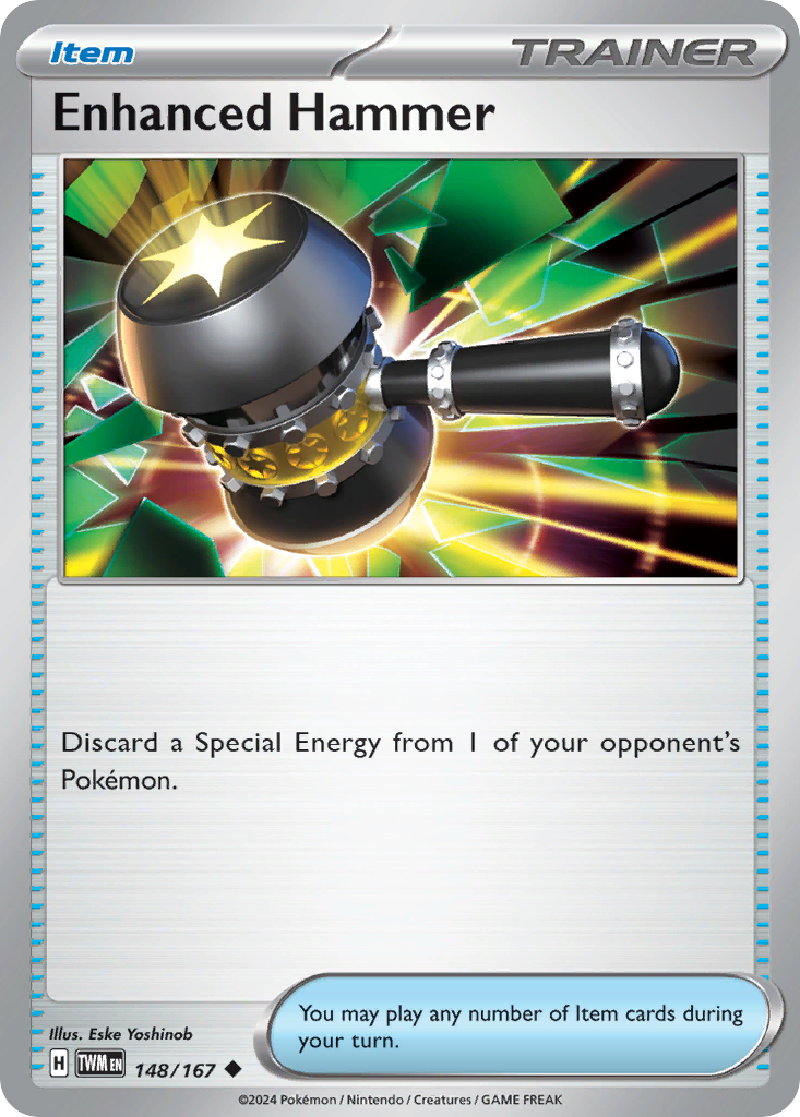 Enhanced Hammer - 148/167 - - TWILIGHT MASQUERADE - Pokemon - Uncommon | AA15-22