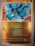 Riolu - 076/132 - Reverse Holo - MEGA EVOLUTION - Pokemon - Common | AA18-76