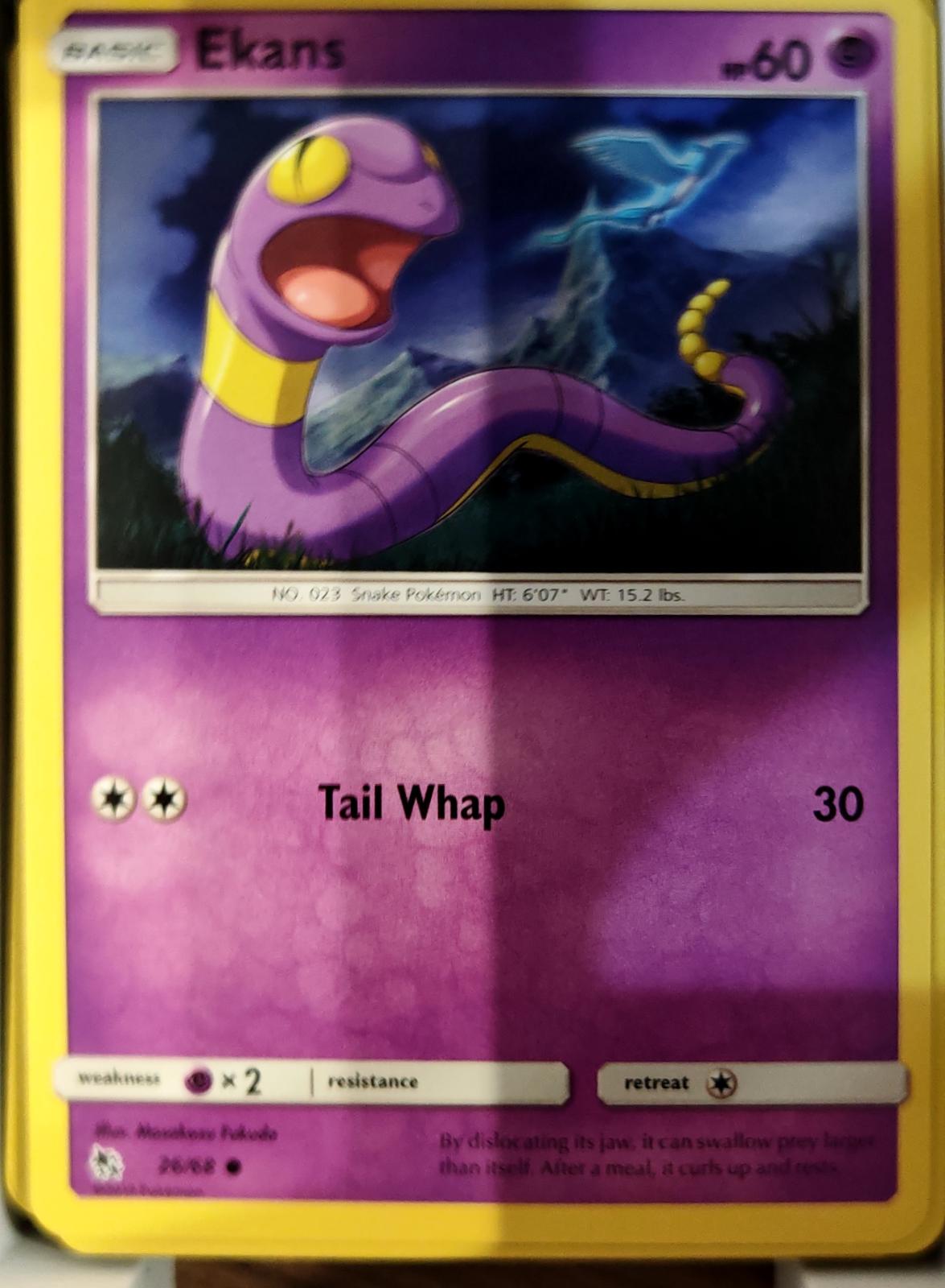 Ekans - 26/68 - - HIDDEN FATES - Pokemon - Common | AA69-47