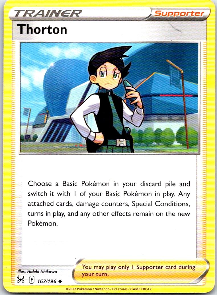 Thorton - 167/196 - - LOST ORIGIN - Pokemon - Uncommon | AB25-42