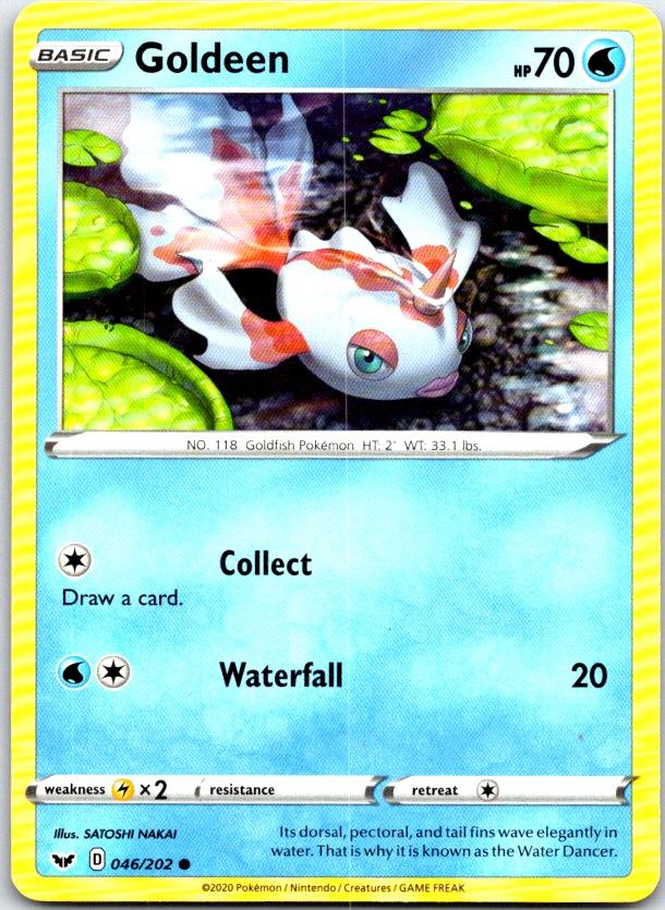 Goldeen - 046/202 - - SWORD & SHIELD - Pokemon - Common | AC16-13