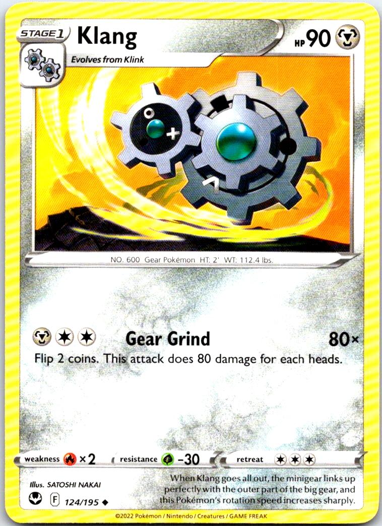 Klang - 124/195 - - SILVER TEMPEST - Pokemon - Uncommon | AB29-7