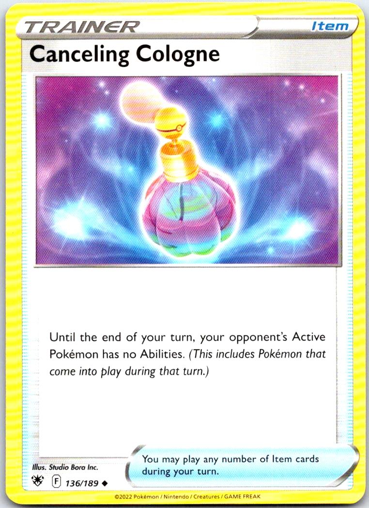 Canceling Cologne - 136/189 - - ASTRAL RADIANCE - Pokemon - Uncommon | AB30-40