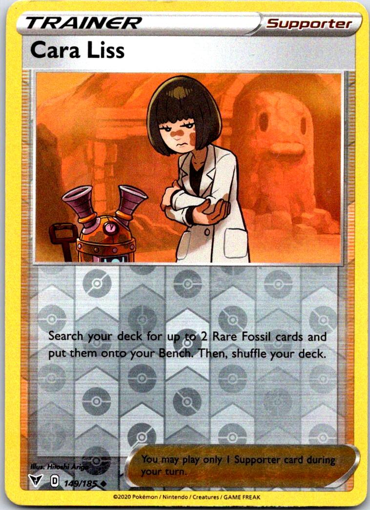 Cara Liss - 149/185 - Reverse Holo - VIVID VOLTAGE - Pokemon - Uncommon | AB14-8