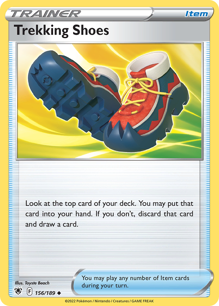 Trekking Shoes - 156/189 - - ASTRAL RADIANCE - Pokemon - Uncommon | AA70-24