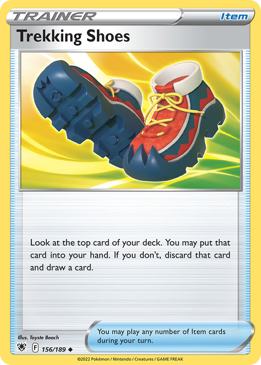 Trekking Shoes - 156/189 - - ASTRAL RADIANCE - Pokemon - Uncommon | AA70-24