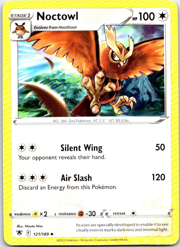 Noctowl - 121/189 - - ASTRAL RADIANCE - Pokemon - Uncommon | AC07-32