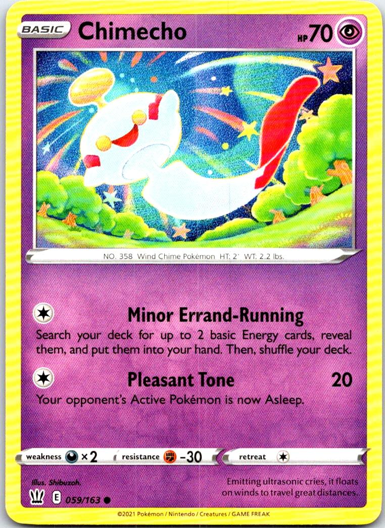 Chimecho - 059/163 - - BATTLE STYLES - Pokemon - Common | AB97-25