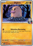 Team Rocket's Diglett - 100/217 - - ASCENDED HEROES - Pokemon - Common | AA11-68