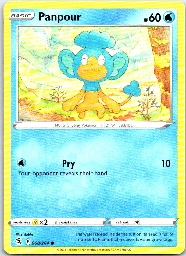 Panpour - 068/264 - - FUSION STRIKE - Pokemon - Common | AC02-48