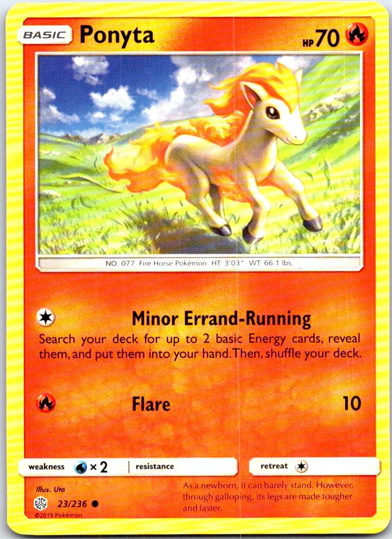 Ponyta - 23/236 - - COSMIC ECLIPSE - Pokemon - Common | AB61-4