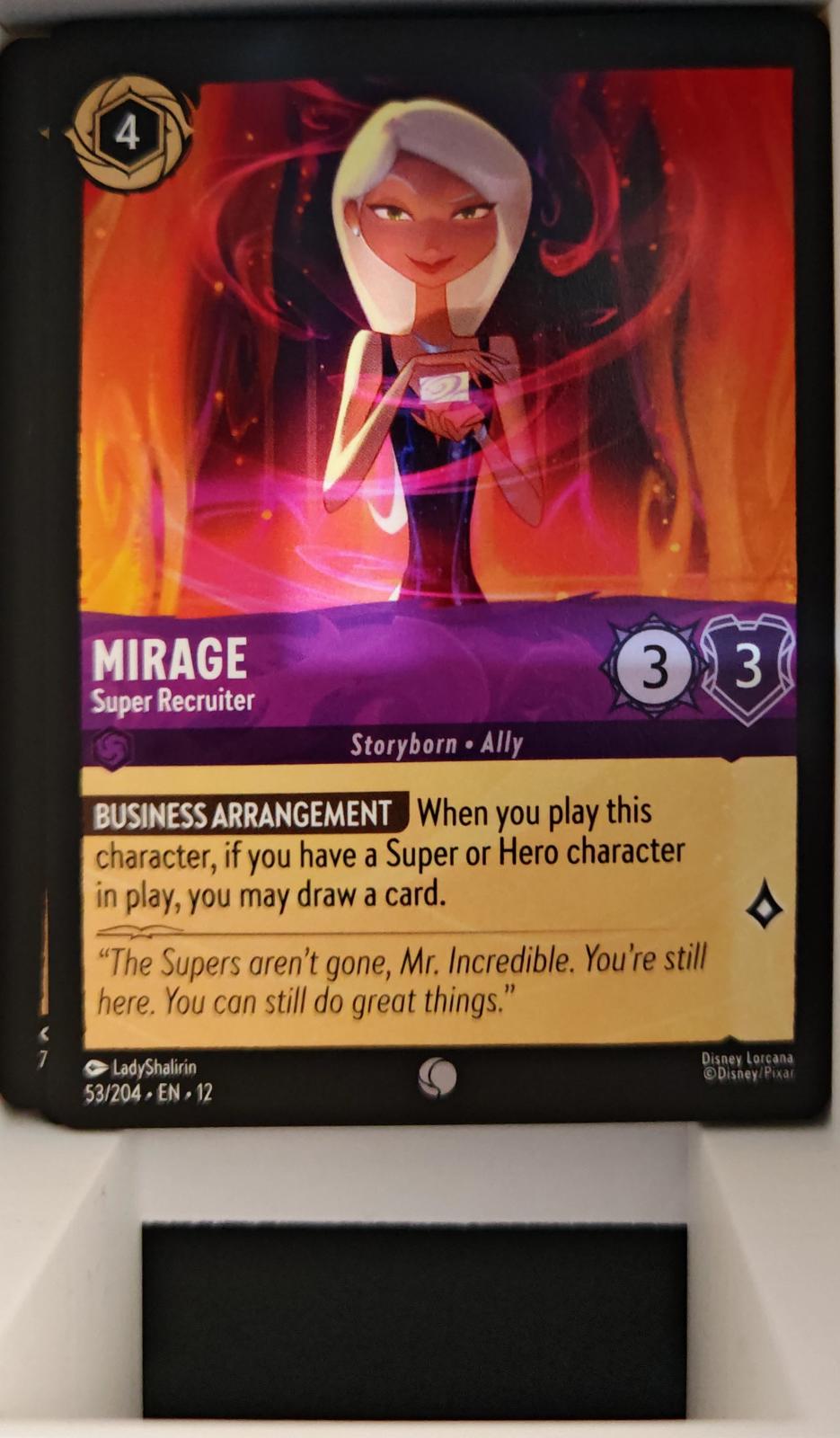 Mirage - Super Recruiter - 53/204 - - WILDS UNKNOWN - Lorcana - | LAA02-22
