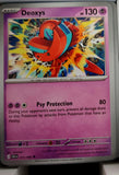 Deoxys - 033/086 - - CHAOS RISING - Pokemon - Uncommon | AA45-95