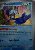 Quaquaval - 052/191 - - SURGING SPARKS - Pokemon - Uncommon | AA51-5