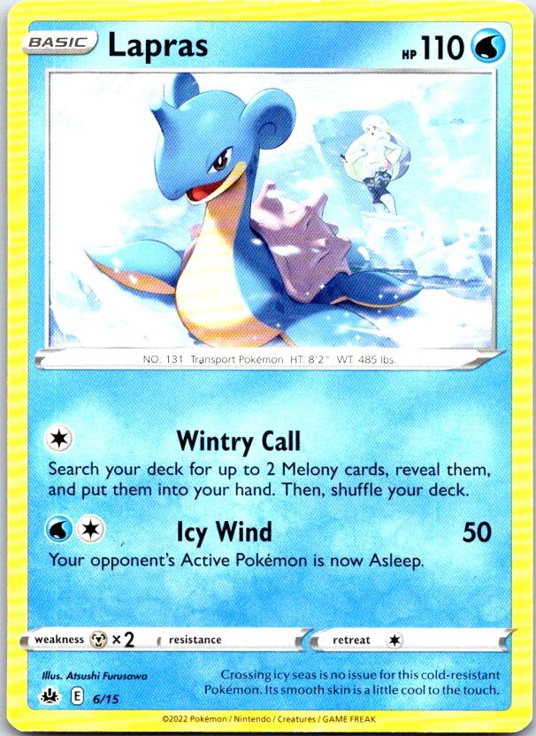 Lapras - 029/198 - - CHILLING REIGN - Pokemon - Common | AC17-9