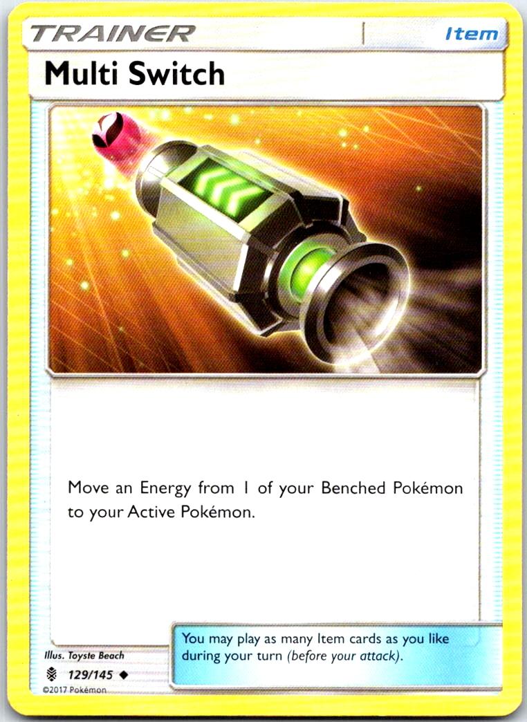 Multi Switch - 129/145 - - GUARDIANS RISING - Pokemon - Uncommon | AB21-30