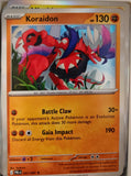 Koraidon - 047/084 - Holo - PITCH BLACK - Pokemon - Rare | AA25-24