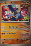 Great Tusk - 097/162 - - TEMPORAL FORCES - Pokemon - Uncommon | AA36-10