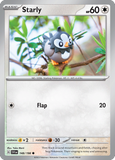 Starly - 148/198 - Reverse Holo - SCARLET & VIOLET - Pokemon - Common | AA49-69