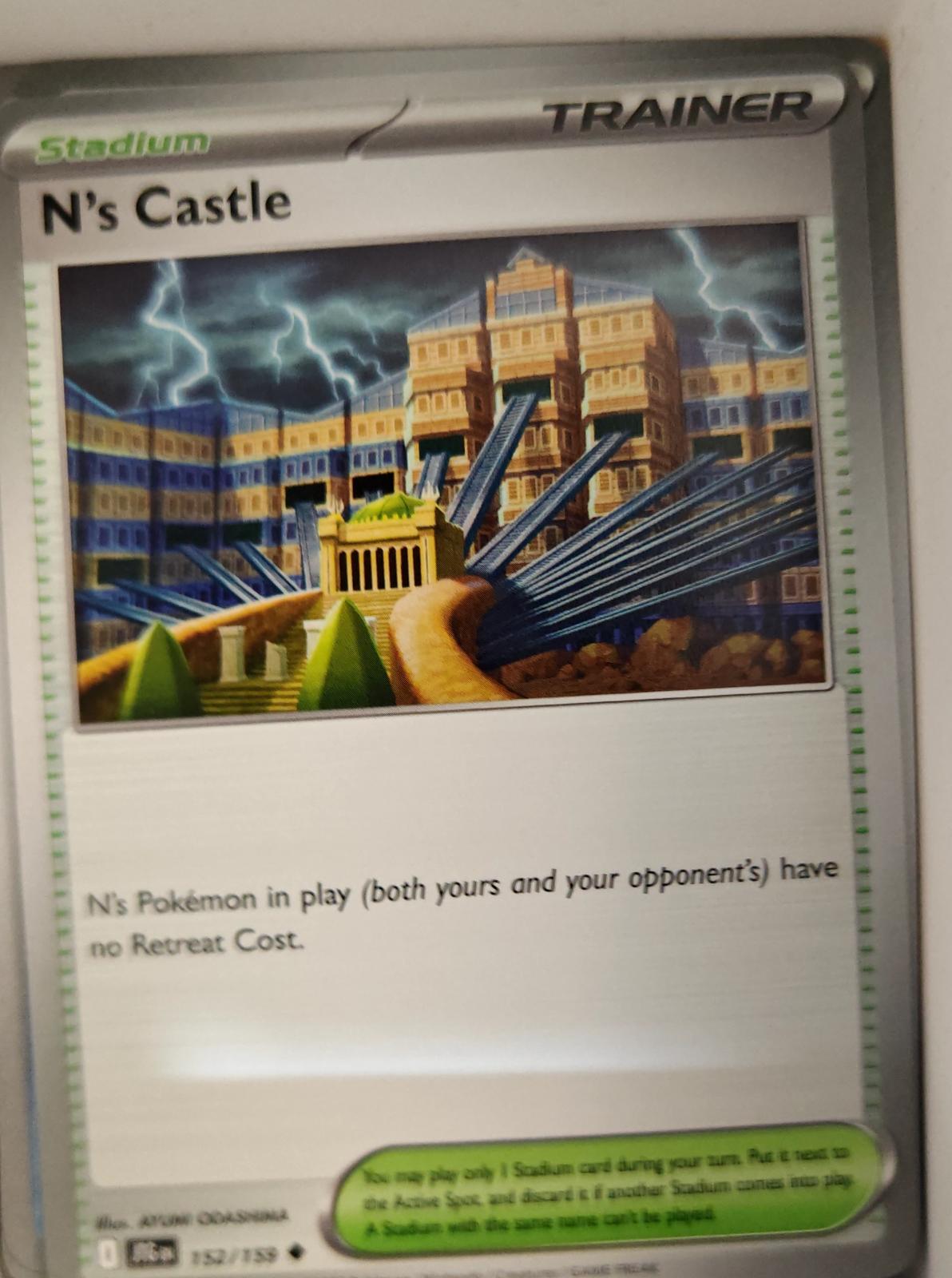 N’s Castle - 152/159 - - JOURNEY TOGETHER - Pokemon - Uncommon | AA20-88