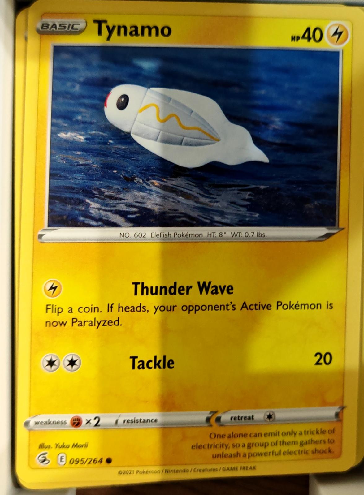 Tynamo - 095/264 - - FUSION STRIKE - Pokemon - Common | AA73-27