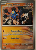 Sandy Shocks - 098/162 - - TEMPORAL FORCES - Pokemon - Uncommon | AA23-7