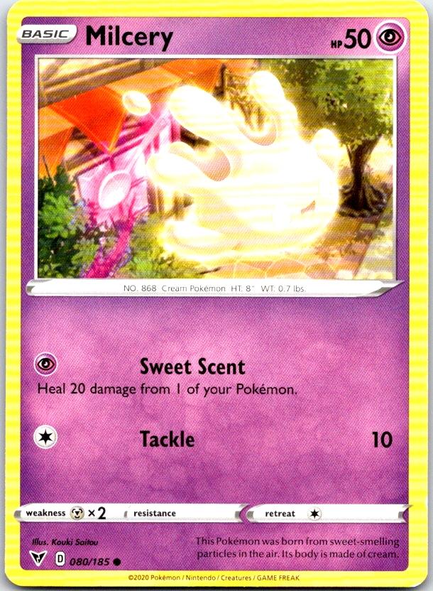 Milcery - 080/185 - - VIVID VOLTAGE - Pokemon - Common | AC18-33