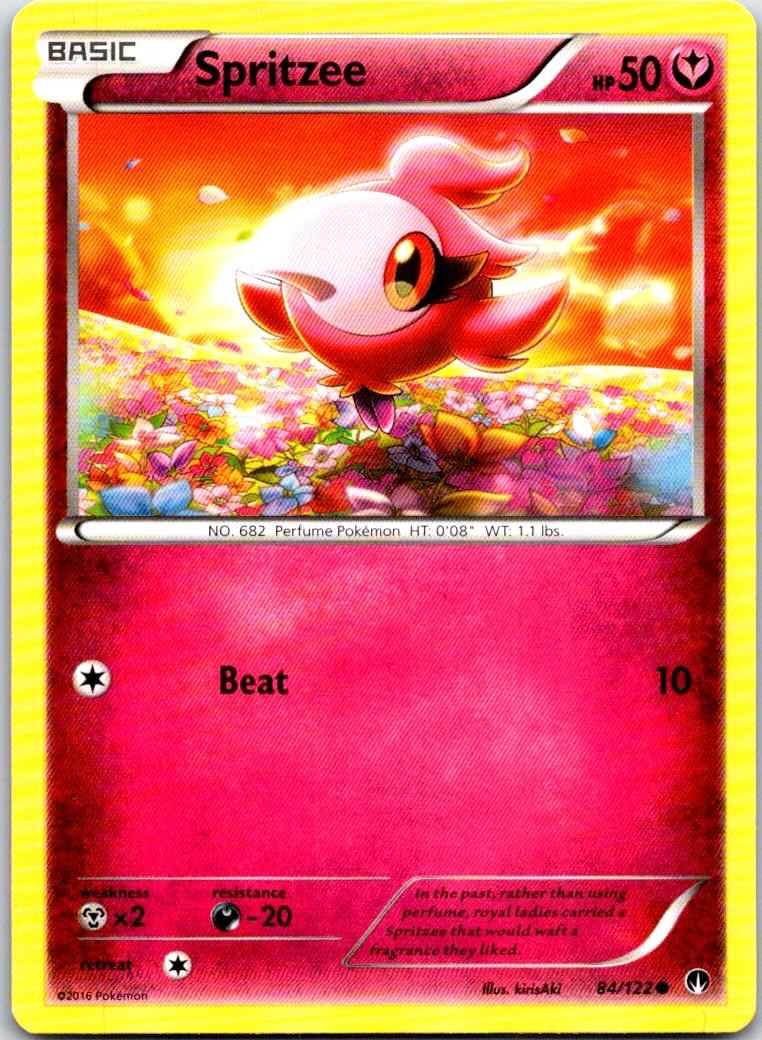 Spritzee - 84/122 - - BREAKPOINT - Pokemon - Common | AB10-2