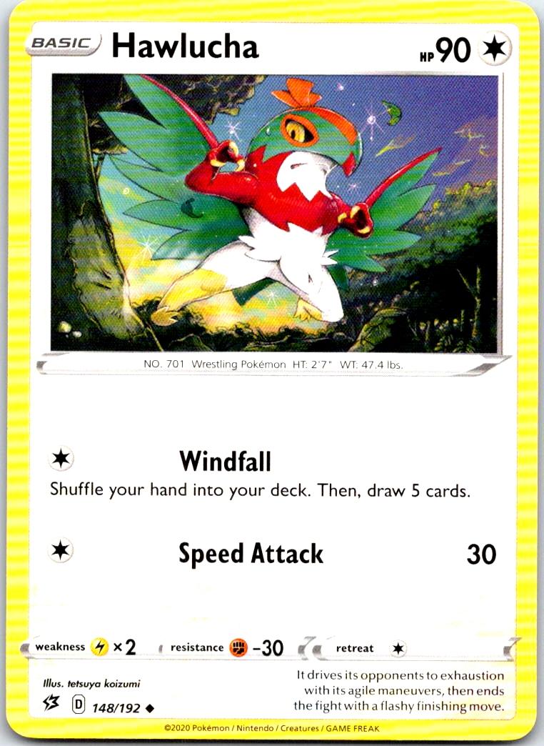 Hawlucha - 148/192 - - REBEL CLASH - Pokemon - Uncommon | AB76-24