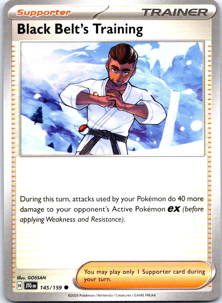 Black Belt's Training - 145/159 - - JOURNEY TOGETHER - Pokemon - | AB16-19