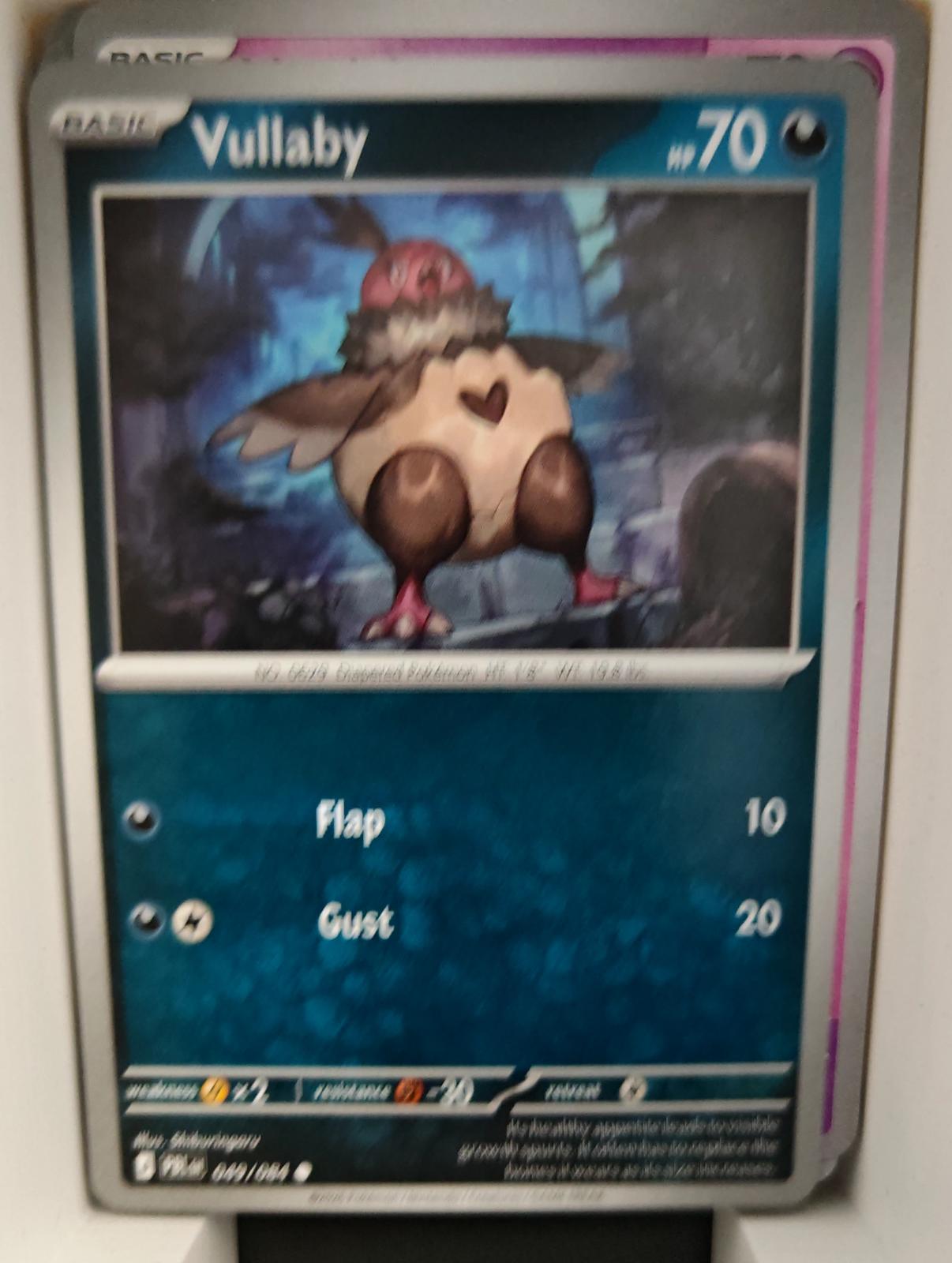 Vullaby - 049/084 - - PITCH BLACK - Pokemon - Common | AA17-43
