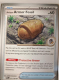 Antique Armor Fossil - 072/084 - - PITCH BLACK - Pokemon - Common | AA25-92