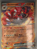 Incineroar ex - 034/162 - Holo - TEMPORAL FORCES - Pokemon - | AA33-17