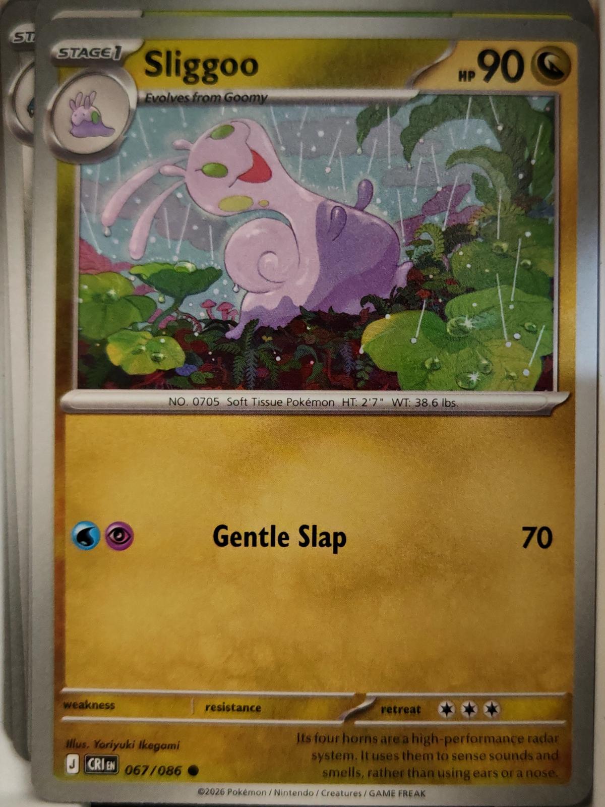 Sliggoo - 067/086 - - CHAOS RISING - Pokemon - Common | AA09-8