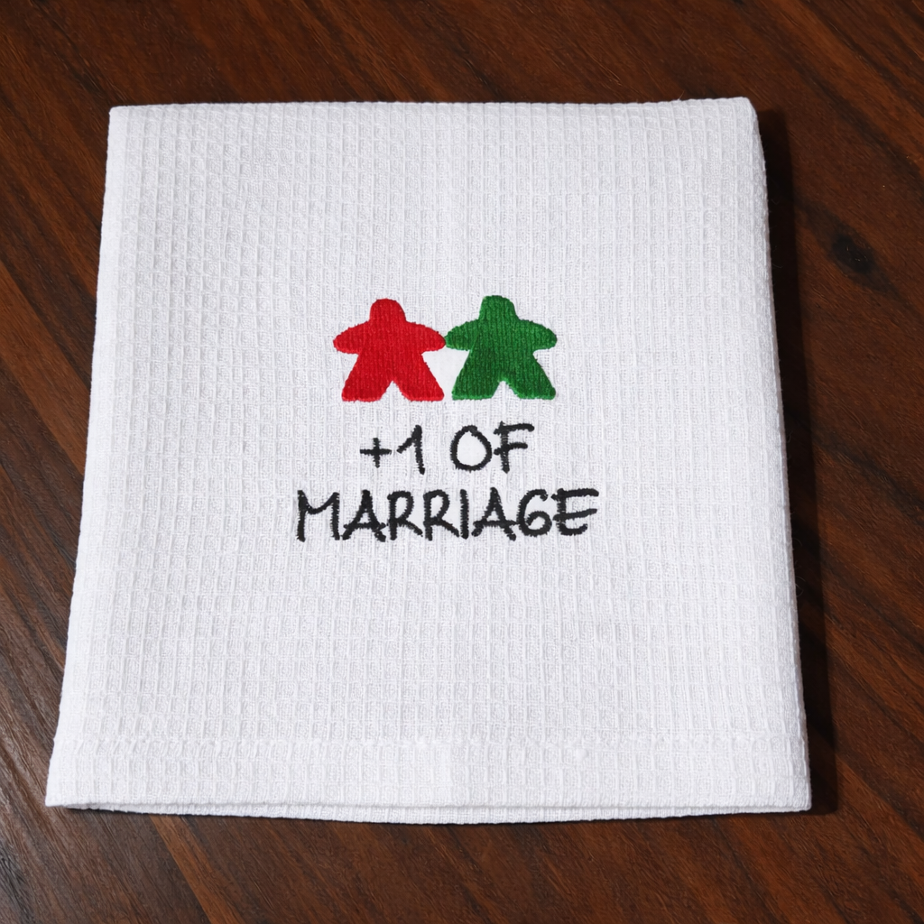 Tea Towel - Board Gaming Wedding Gift