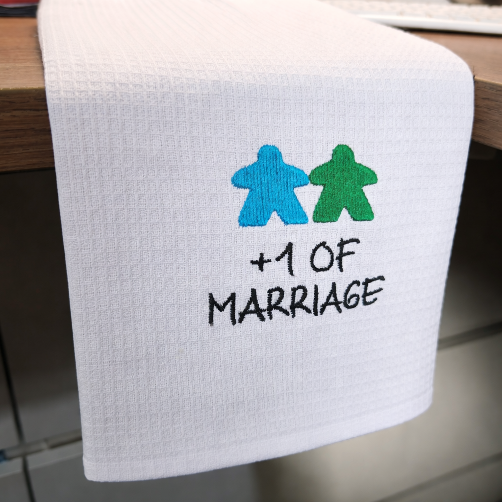 Tea Towel - Board Gaming Wedding Gift