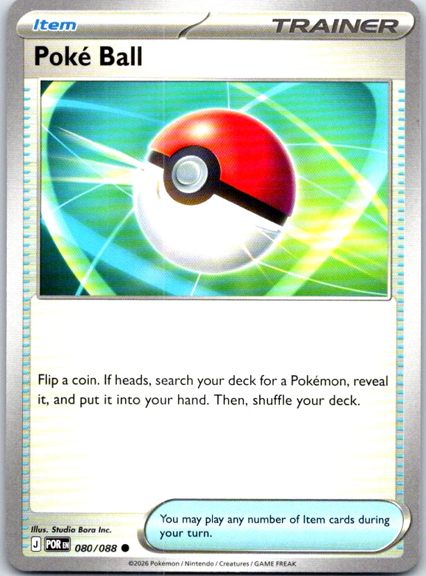 Poke Ball - 080/088 - - PERFECT ORDER - Pokemon - Common | AC22-28